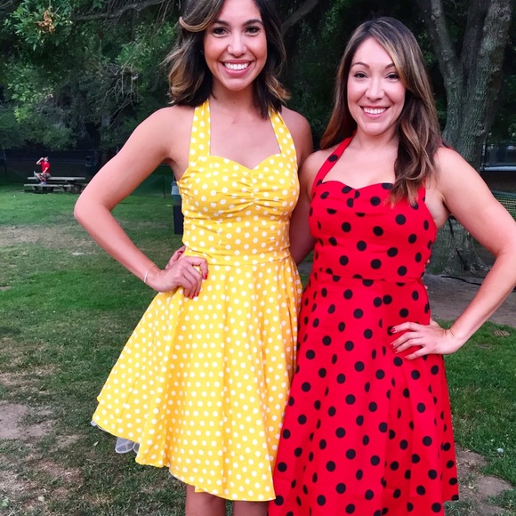 Dresses & Skirts - Yellow 50s Dress